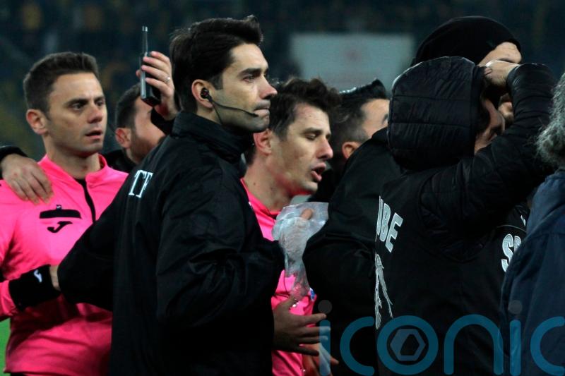 Turkish club president arrested after punching referee at end of Super Lig match