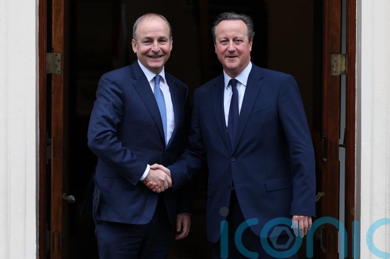 Martin praises Cameron after discussion on Stormont and Gaza crisis