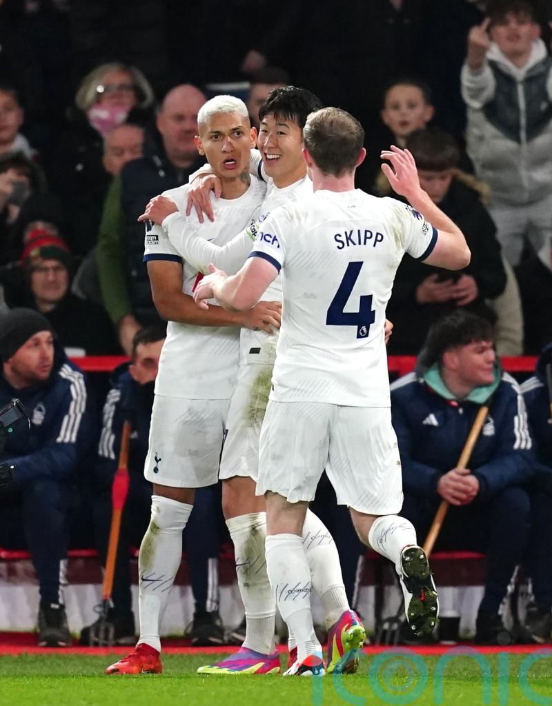 Dejan Kulusevski stars as 10-man Tottenham pile more misery on Nottingham Forest