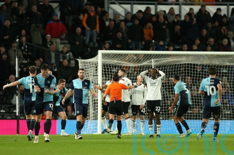 Luke Leahy denies Derby at the death