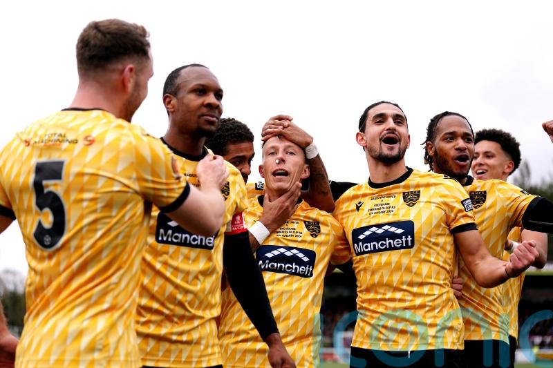 Sam Corne nets winner as Maidstone stun Stevenage to reach FA Cup fourth round