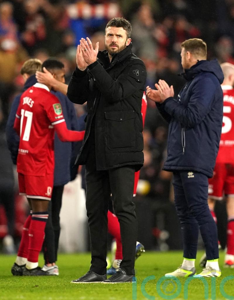 Michael Carrick urges Middlesbrough players to embrace the challenge at Chelsea