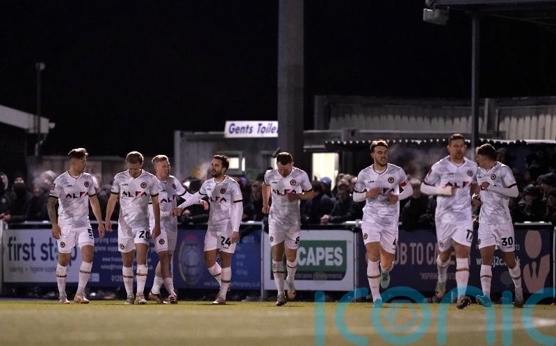 Newport end non-league Eastleigh&rsquo;s FA Cup run to set up Manchester United clash