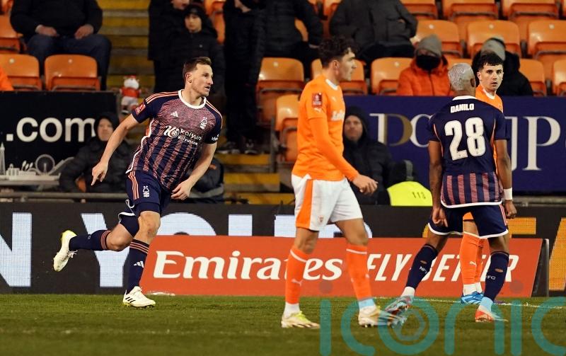 Chris Wood nets extra-time winner as Nottingham Forest edge past Blackpool