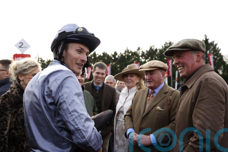 Keith Reveley beaming over Kempton triumph for son James