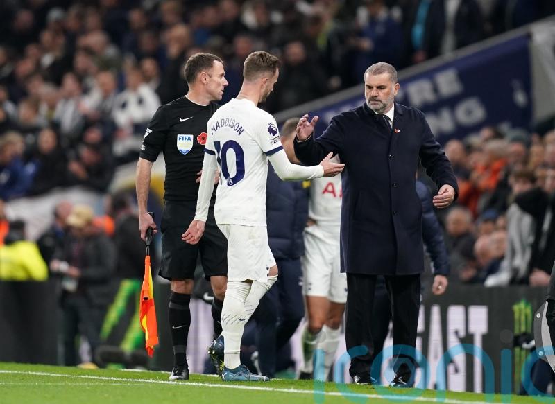 James Maddison keen &lsquo;to make up for lost time&rsquo; after injury &ndash; Ange Postecoglou