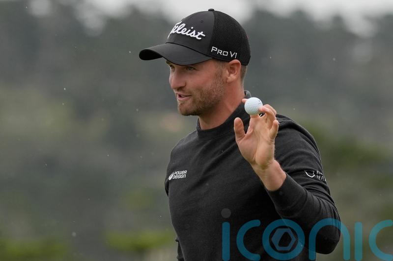 Wyndham Clark breaks course record to take outright lead at Pebble Beach