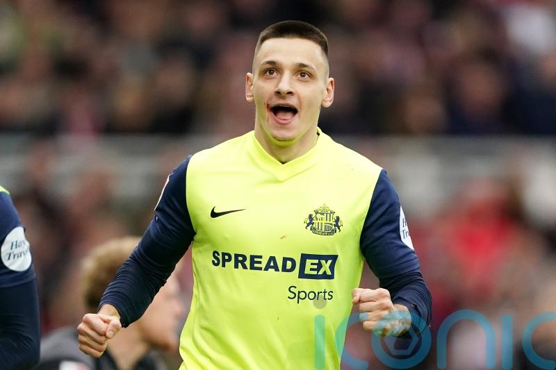 Boss hails Nazariy Rusyn after his goal earns Sunderland a draw at Middlesbrough