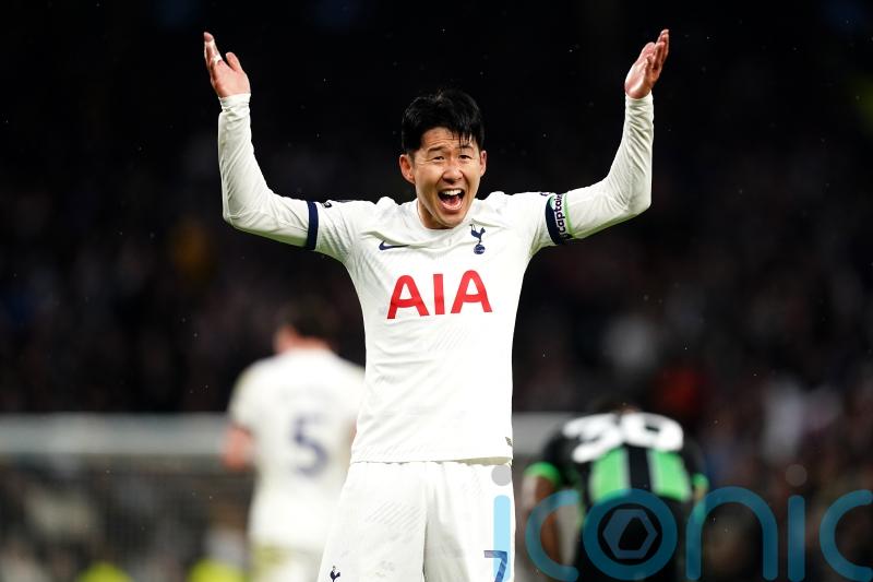 Ange Postecoglou hails &lsquo;world-class&rsquo; Son Heung-min after Spurs beat Brighton