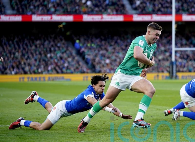 James Lowe believes Jack Crowley is taking Ireland fly-half chance in his stride