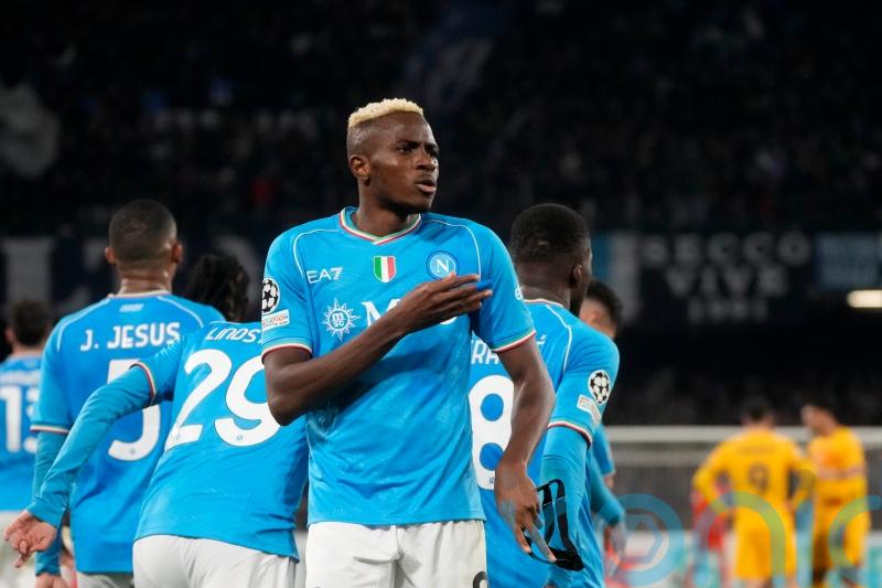 Victor Osimhen earns Napoli Champions League first-leg draw with Barcelona
