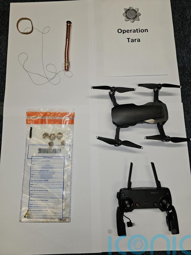Man arrested over drone delivery of drugs into prisons