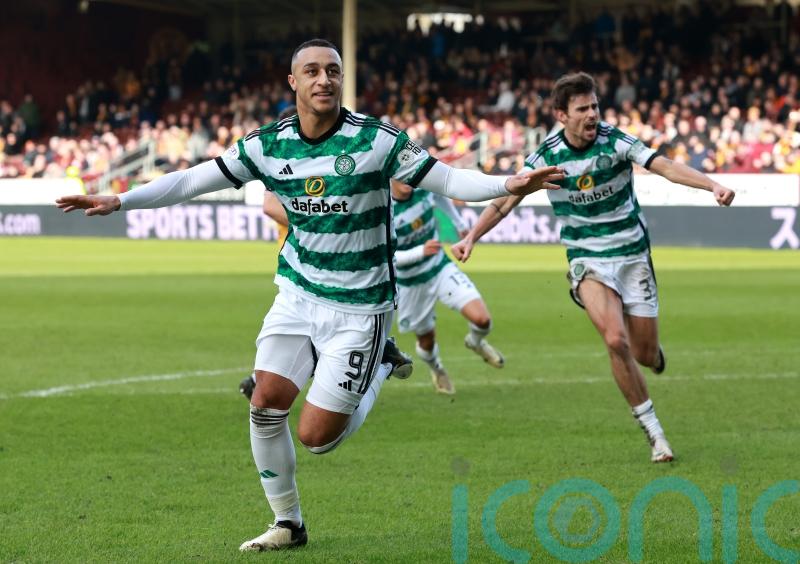Adam Idah to the rescue for Celtic as double seals late win over Motherwell