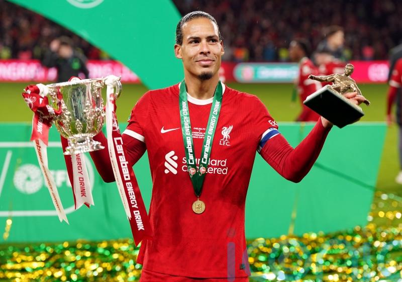 Virgil van Dijk leads Liverpool to Carabao Cup glory with winner against Chelsea