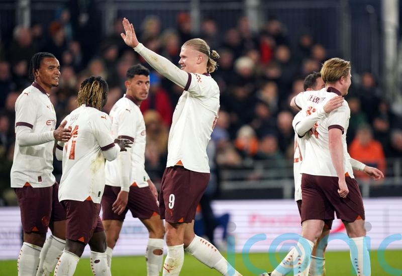 Erling Haaland scores five as Manchester City destroy Luton in FA Cup