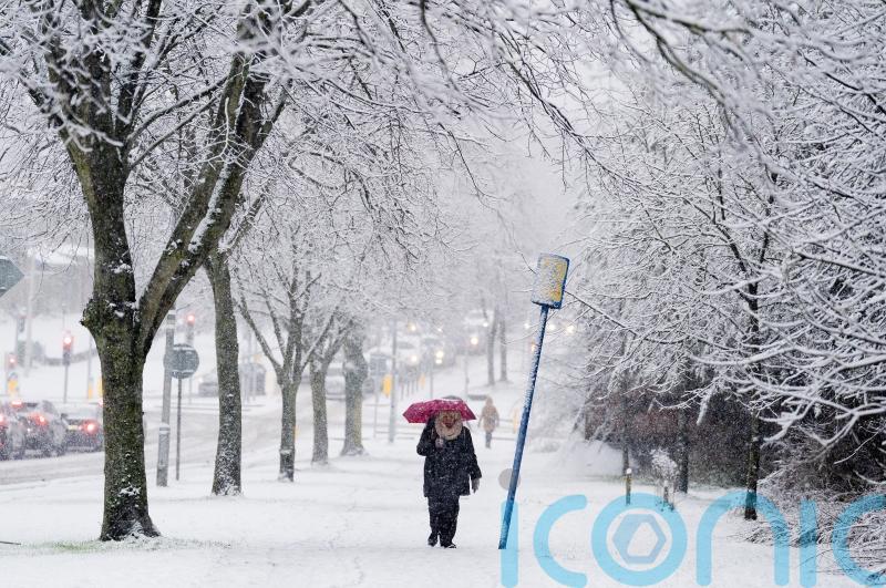 KILDARE: Travel disruption as snow blankets the countryside 