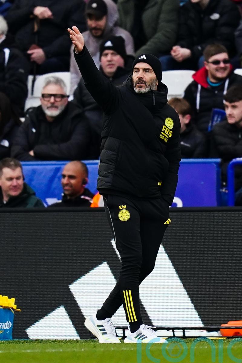 Enzo Maresca says Leicester must be mentally strong after third successive loss