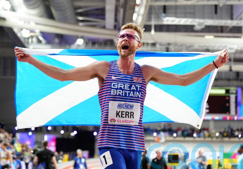 Home favourite Josh Kerr storms to 3,000m gold at World Indoor Championships