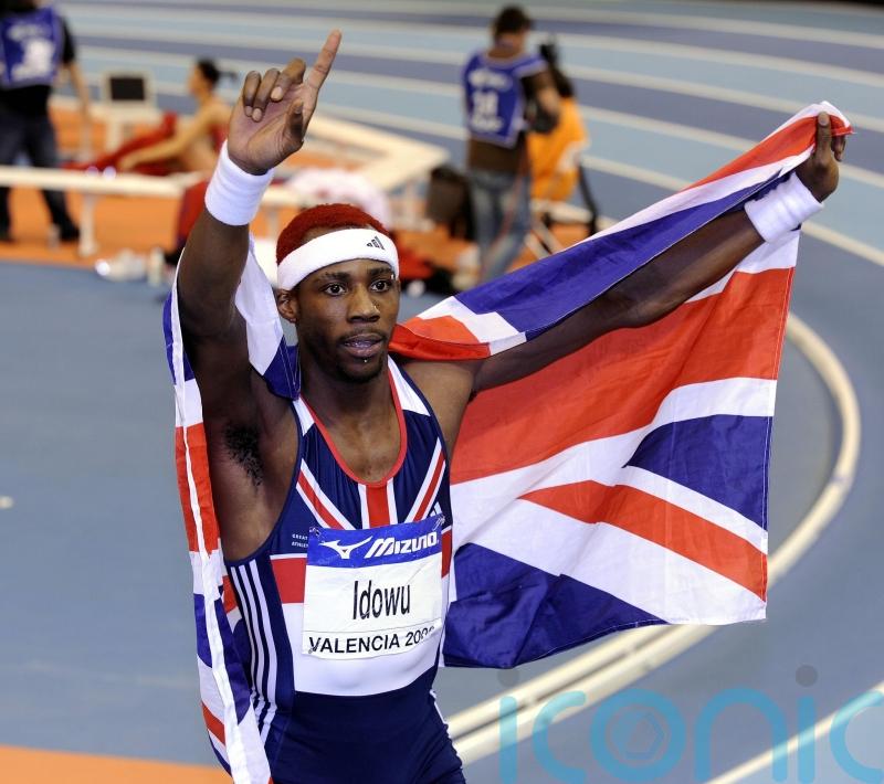 On this day in 2008: Phillips Idowu celebrates world indoors triple jump gold