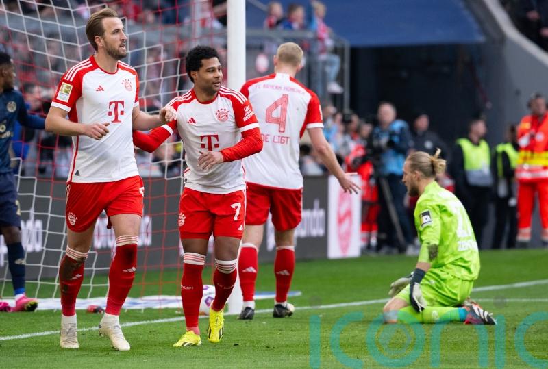 Harry Kane makes Bundesliga history after fourth hat-trick in Bayern&rsquo;s huge win