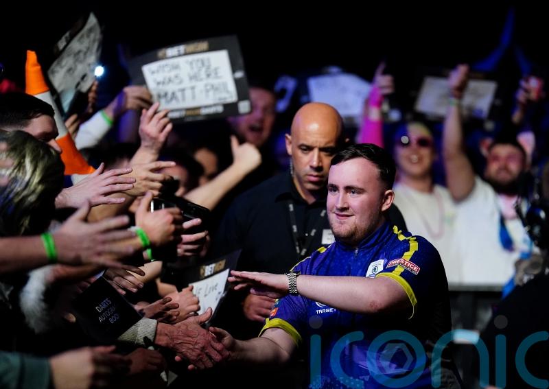 Luke Littler hits perfect leg en route to winning Belgian Open