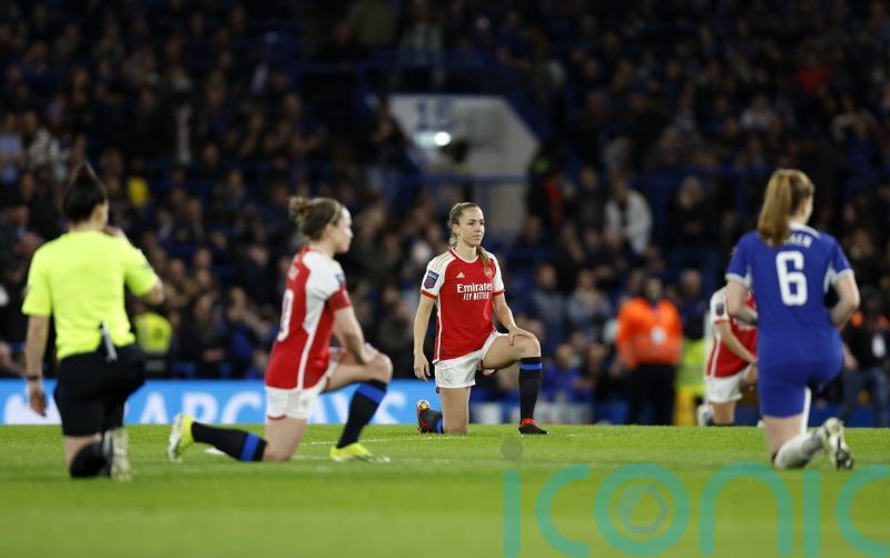 Arsenal sock change was &lsquo;very late call&rsquo; &ndash; Jonas Eidevall