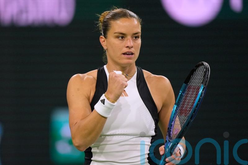 Maria Sakkari battles past Coco Gauff to book place in Indian Wells final
