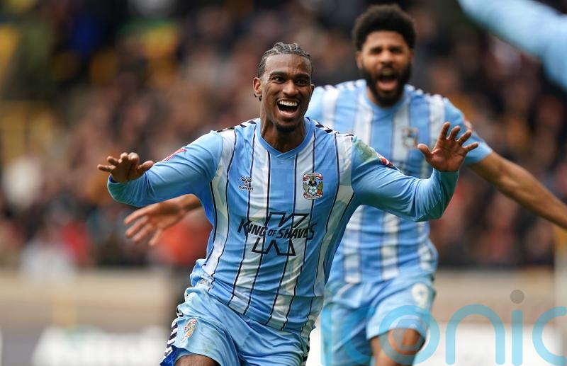 Coventry score twice in injury time to stun Wolves and reach FA Cup semi-finals