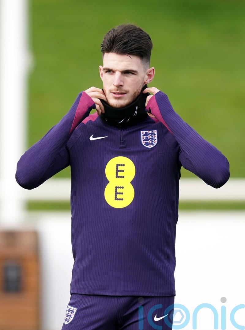 Declan Rice to captain England against Belgium on his 50th appearance