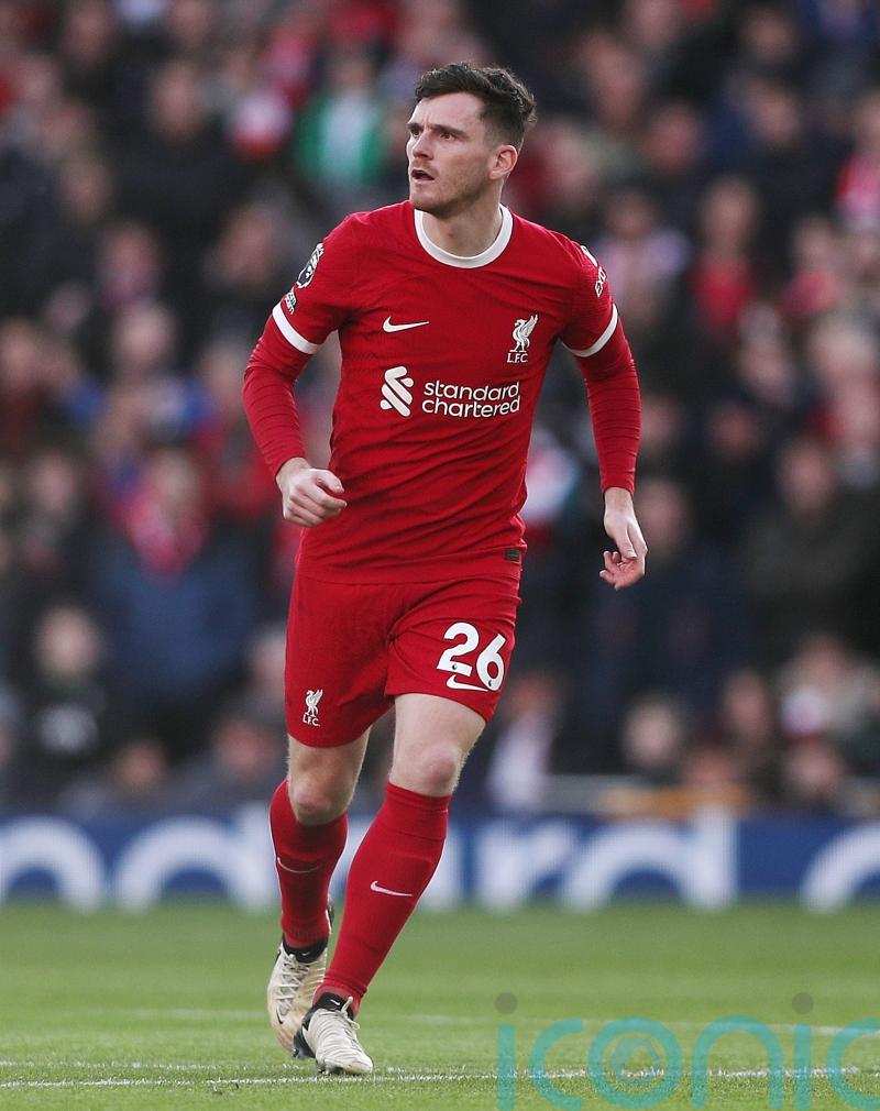 Jurgen Klopp says Liverpool assessing Andy Robertson injury &lsquo;day by day&rsquo;