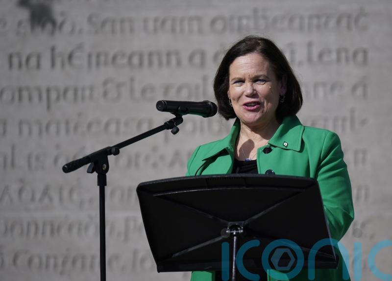 Mary Lou McDonald makes election plea at 1916 event