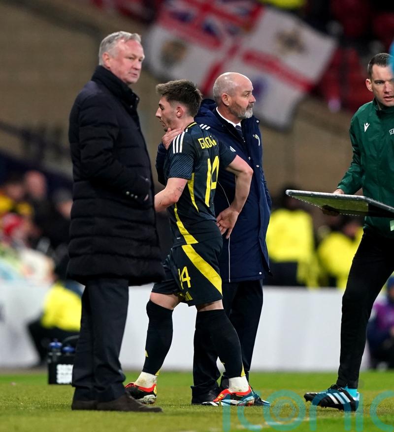 Brighton hopeful Scotland&rsquo;s Billy Gilmour will return before end of season