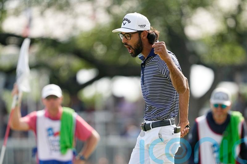 Akshay Bhatia survives injury and losing lead to win Texas Open
