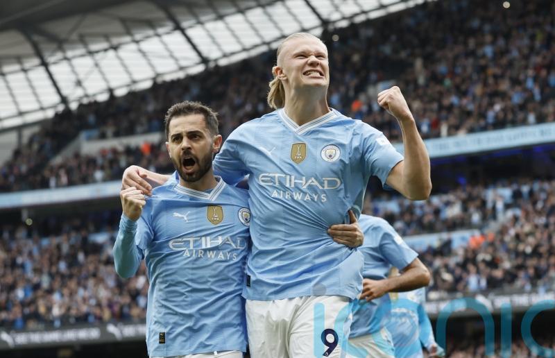 Erling Haaland scores four as Man City take control of the title race once again