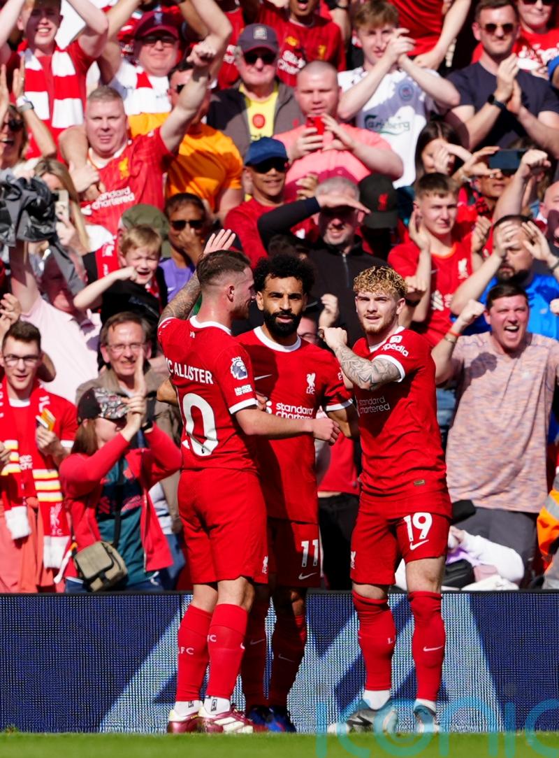 Mohamed Salah has a happier afternoon as Liverpool sink Tottenham