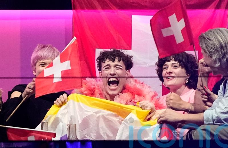 Switzerland&rsquo;s Nemo tops Eurovision jury vote