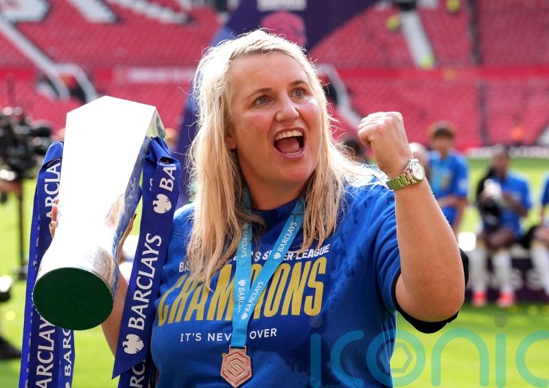 Emma Hayes leaves Chelsea on a high after securing fifth successive WSL title