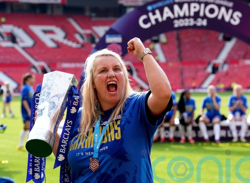 Emma Hayes ends Chelsea tenure with her &lsquo;best title&rsquo; after latest WSL success