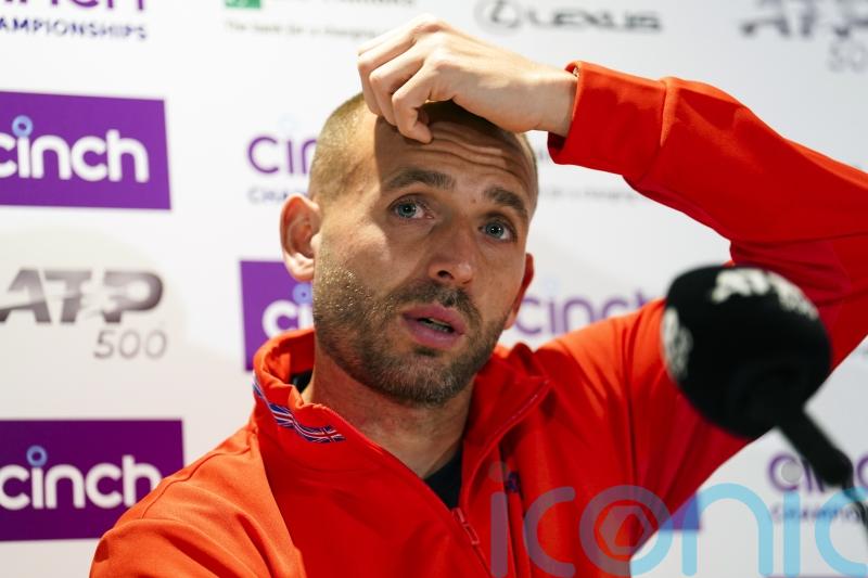Dan Evans retires during opening match at Queen&rsquo;s after slipping on court