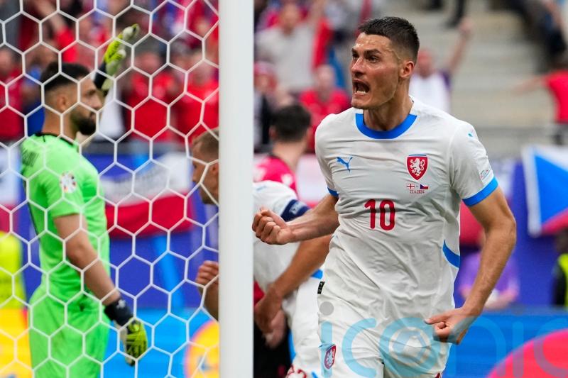 Patrik Schick breaks Czech Republic scoring record in Euros draw with Georgia