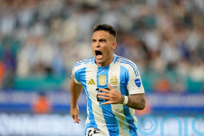 Two-goal hero Lautaro Martinez: I relish every chance to play for Argentina