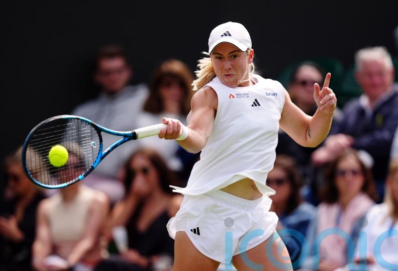 Sonay delight at Wimbledon as British number nine Kartal stuns Clara Burel
