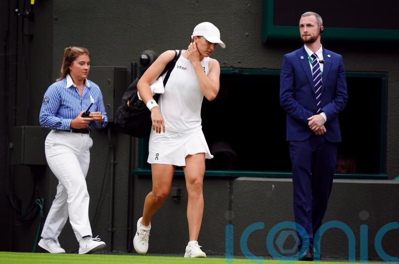 Iga Swiatek&rsquo;s &lsquo;tank was empty&rsquo; as world number one exits Wimbledon