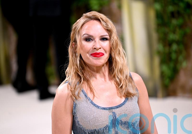 Kylie Minogue says &lsquo;It&rsquo;s coming home&rsquo; after timing rehearsal to see England game