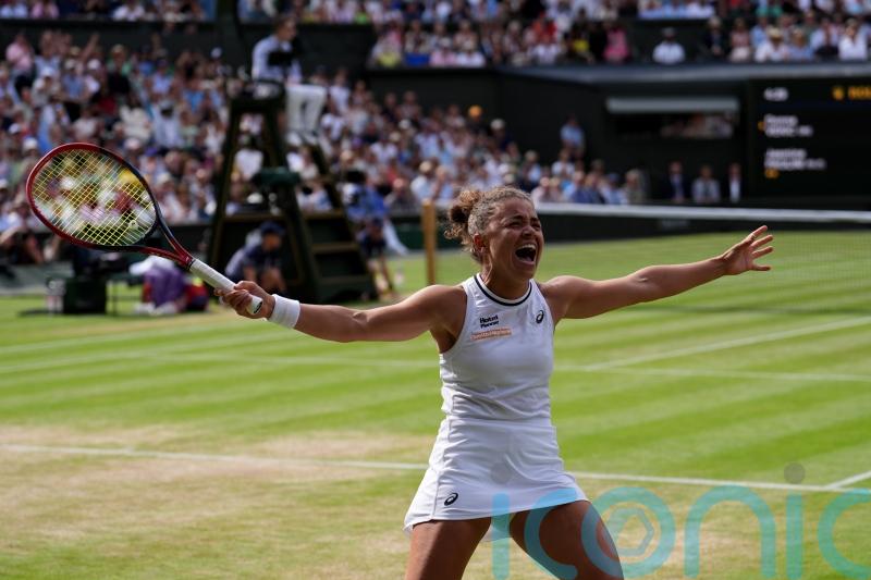 Jasmine Paolini has surprised herself by reaching back-to-back grand slam finals