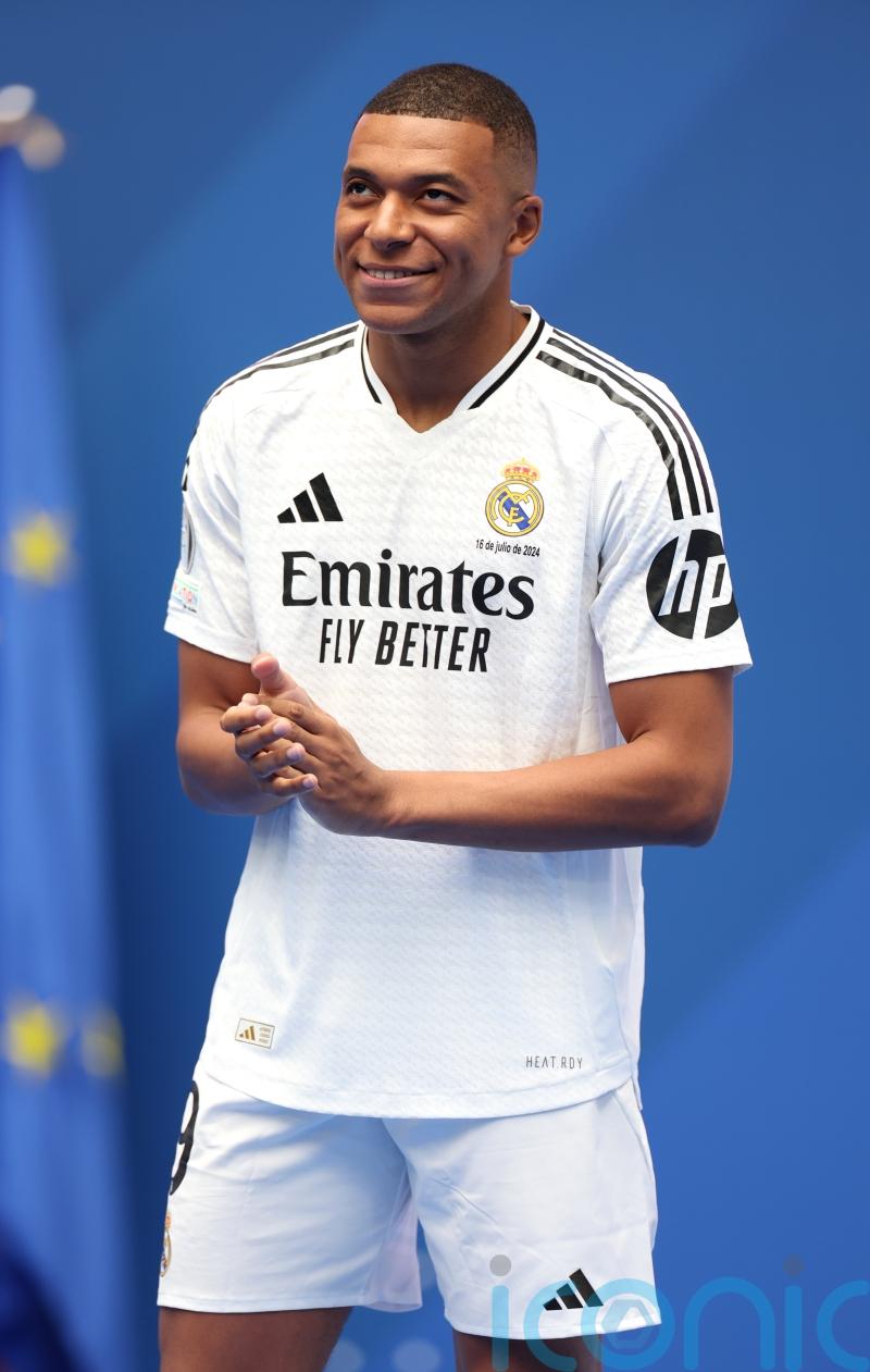 Real Madrid unveil Kylian Mbappe at a packed Bernabeu Stadium