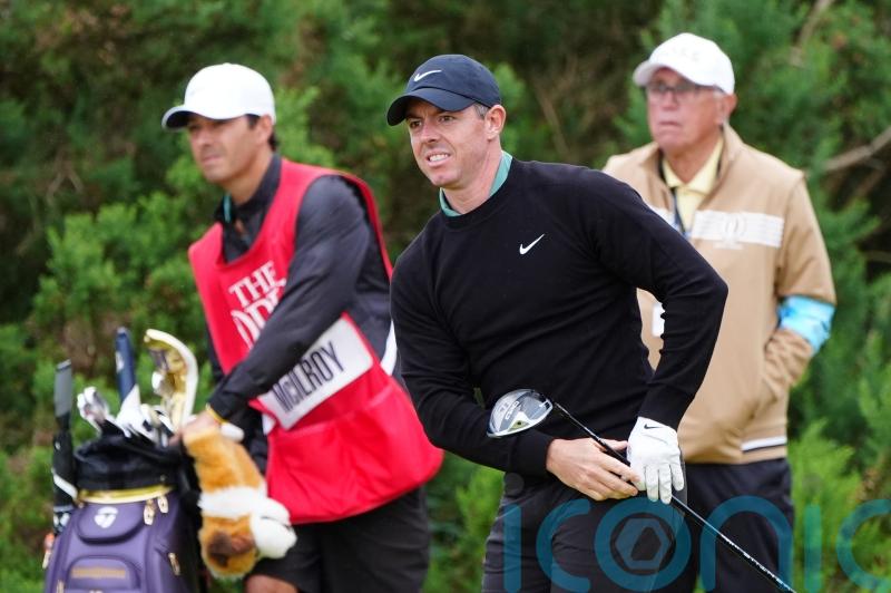 Rory McIlroy and Bryson DeChambeau at wrong end of Open leaderboard on day one