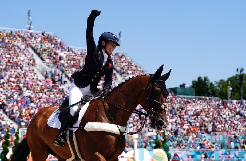 Laura Collett &lsquo;on top of the world&rsquo; after clinching GB team eventing gold