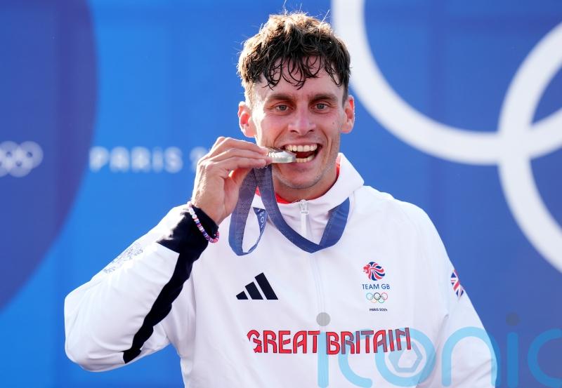 Adam Burgess overcome with emotion after canoe slalom silver in Paris