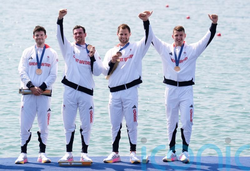 Father &lsquo;still shaking&rsquo; after son&rsquo;s bronze as GB rack up Olympic medals in rowing